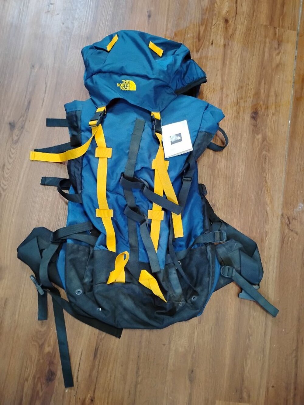 NWT Deadstock Vintage North Face Snow Leopard Backpack Hiking 65L